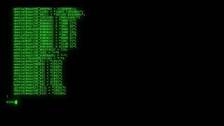 1H Long Relaxing Coding Screensaver Encrypted Programming Code Video VJ Loop no sound, no music