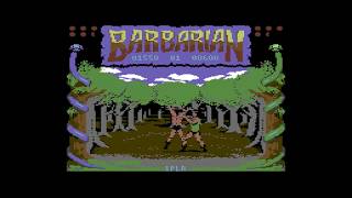 Barbarian: The Ultimate Warrior - C64 Commodore 64 Game playthrough with commentary