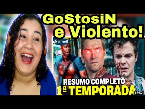 REACT Conhecendo PRIMEIRA TEMPORADA DE THE BOYS - RESUMO COMPLETO (Ei Nerd) Nanda React
