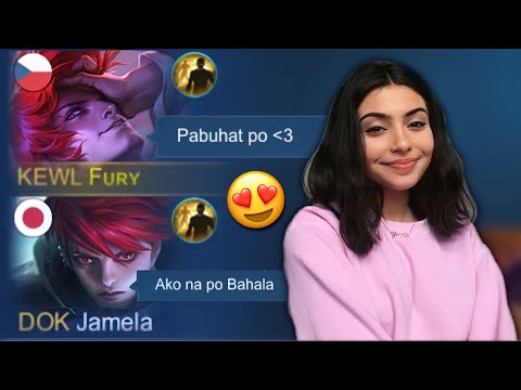 THIS PRETTY GIRL JUST CARRY MY CHOU USING JULIAN! I FINALLY MET MY DUO😍