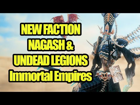 THE NAGASH MOD COMES TO IMMORTAL EMPIRES - Total War Warhammer 3 - Mod Review - Playable Nagash