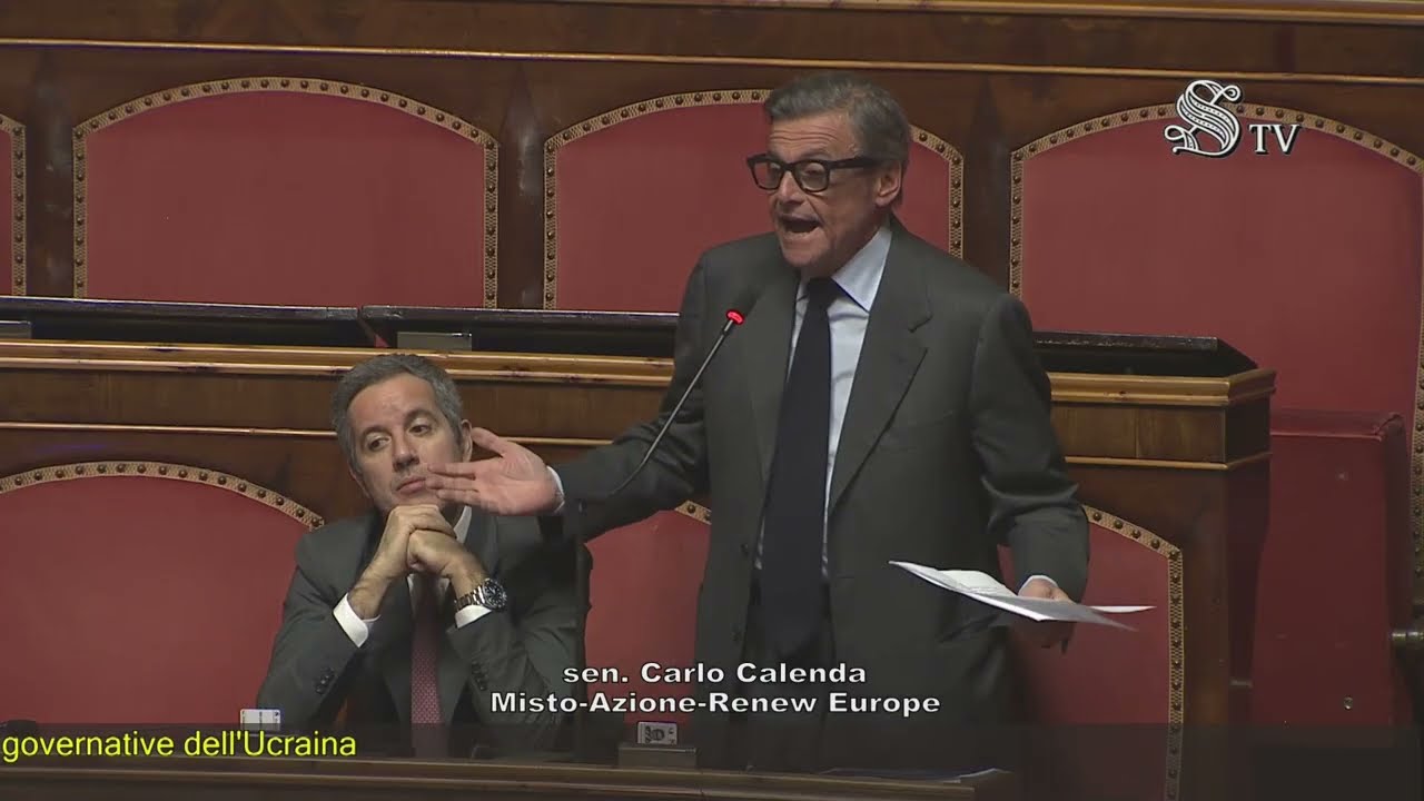 CALENDA REPLICA A CROSETTO: "ITALIA IRRILEVANTE, NON ALL’ALTEZZA SULLA DIFESA DELL'UCRAINA”
