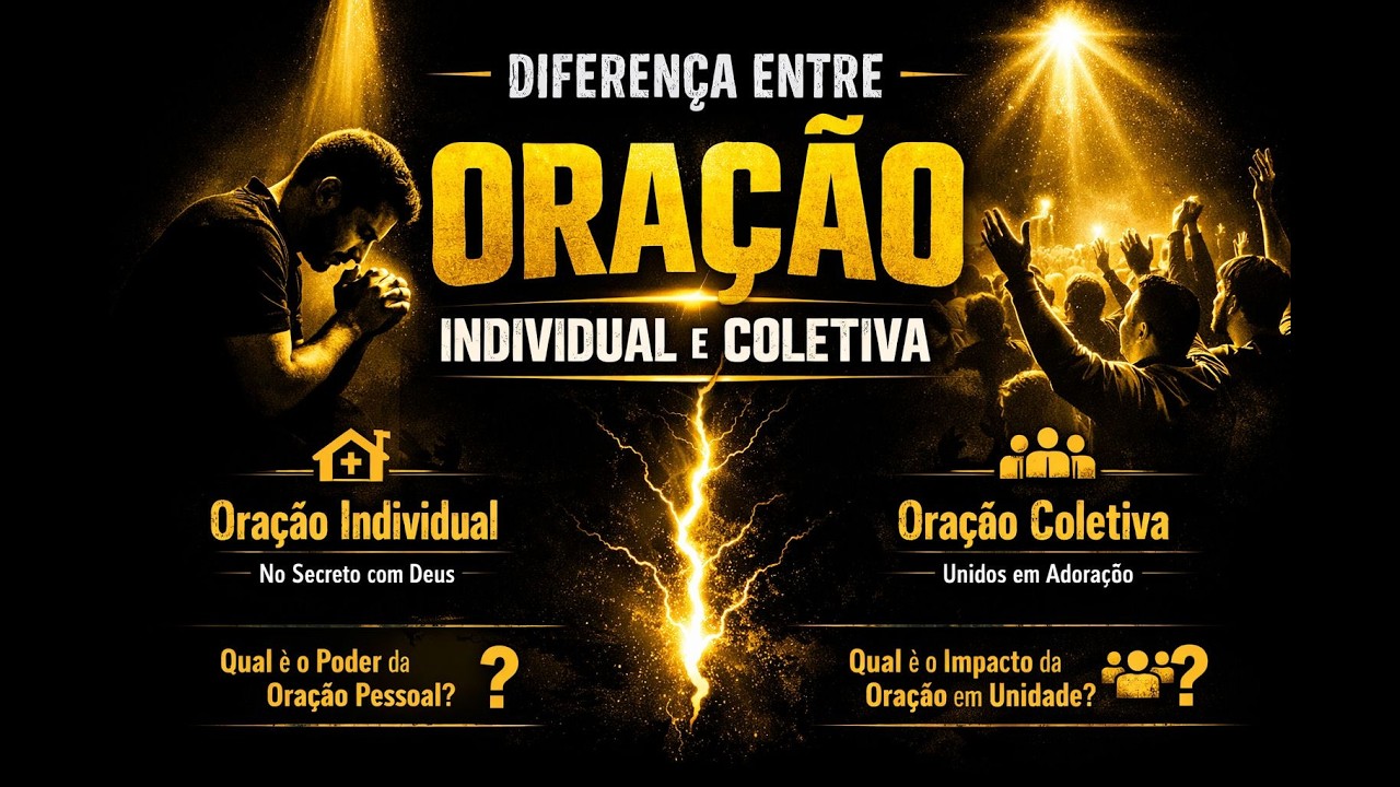 A ORAÇÃO INDIVIDUAL E A ORAÇÃO COLETIVA