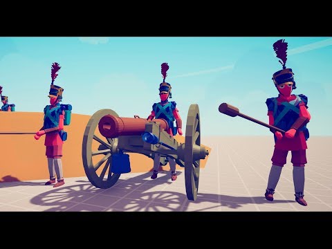 TABS Army of Napoleon vs Army Units! Totally Accurate Battle Simulator