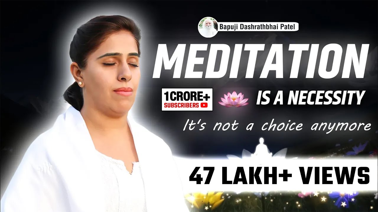 Daily Live Meditation with Sakshi Patel     | Hindi | #meditation #yoga #gyan