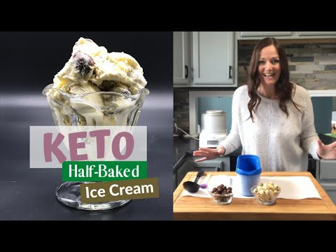 Keto Half Baked Ice Cream (Ben & Jerry's Copycat Recipe | Recipe Tutorial)