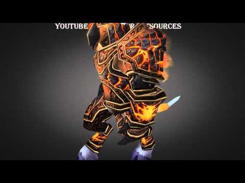 Draenei  Warrior Tier 12 armor set - T12 - Molten Giant Warplate / Battleplate