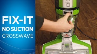 How to Fix Loss of Suction on Your CrossWave™