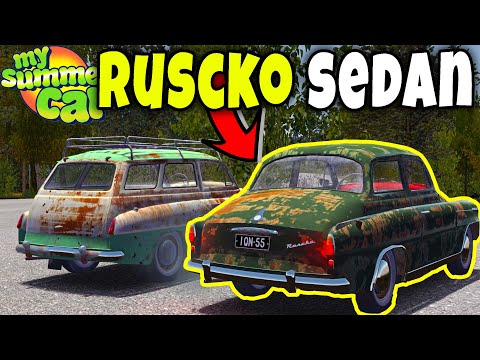 RUSCKO SEDAN - SECOND OLD CAR - My Summer Car