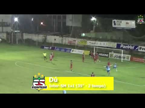 Gols de Inter-SM 1x2 Lajeadense (Divisão de Acesso 2019 - 6ª rodada)