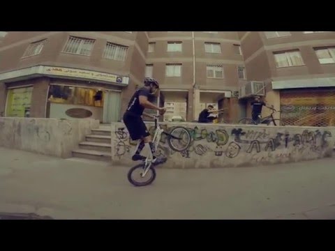 Trials training in Streets of Tehran