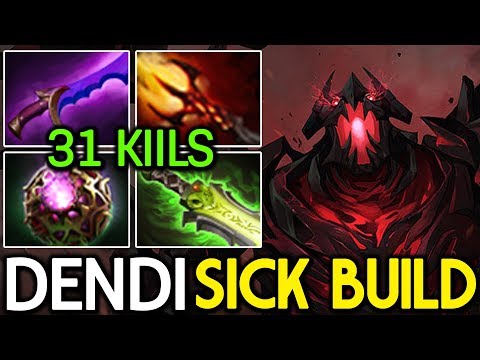 DENDI [Shadow Fiend] 100% Magic Burst - Sick Build 7.13 Dota 2