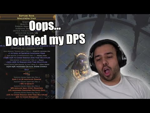 I accidentally crafted the GOD staff while testing the Crucible patch