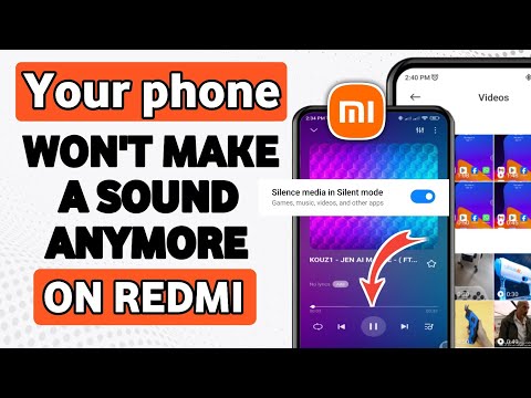 how to silence media in silent mode on Redmi