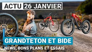 L’actu vélo en vidéo : le GrandTeton en approche, la prime réparation fait un gros flop