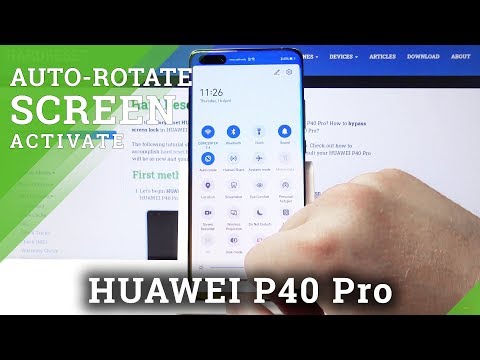 How to Turn On Auto Rotation in Huawei P40 Pro – Automatic Rotation