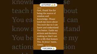 LET&#39;S PRAY 🙏🔥 2gether #faithfuldays #anytimeprayers #dailyprayer #bibleprayer #prayerchallengeworld