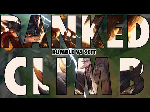 Top Rumble vs Sett| Season 10 ranked climb #6 |Full Game Play | 19/1/9