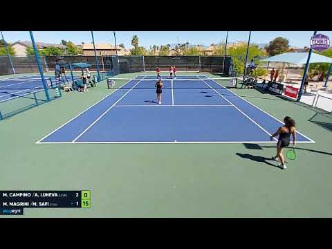 Magrini Matilde/Safi Meshkatolzahra v Campino Mariana/Luneva Anastasia - FS v NV - 26.03.23