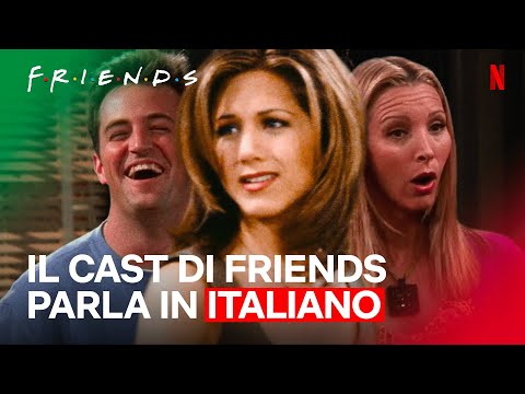 IL CAST di FRIENDS parla in ITALIANO con la nonna di JOEY | Netflix Italia