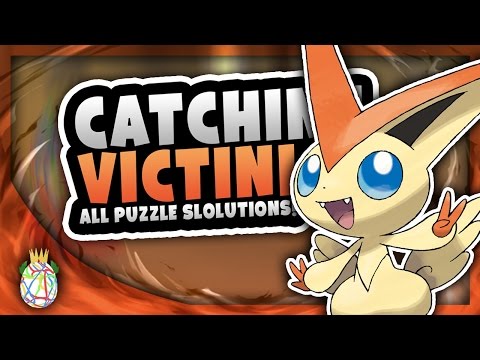 Pokemon Brick Bronze - Catching Victini! (ALL PUZZLE SOLUTIONS!)