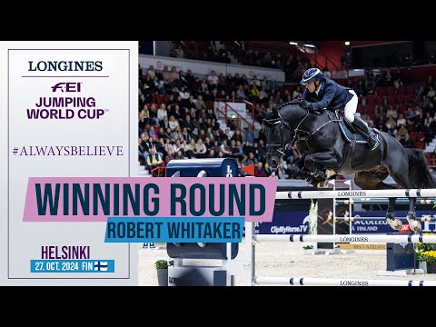 It’s a Whitaker win in Helsinki! 🥇🇬🇧 | Longines FEI Jumping World Cup™ Helsinki 2024