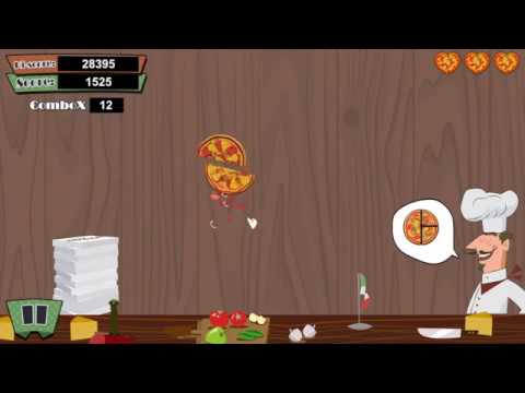 Pizza Mario Slicer Chef Video
