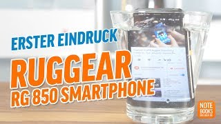 RugGear RG850 - Unboxing und erster Eindruck