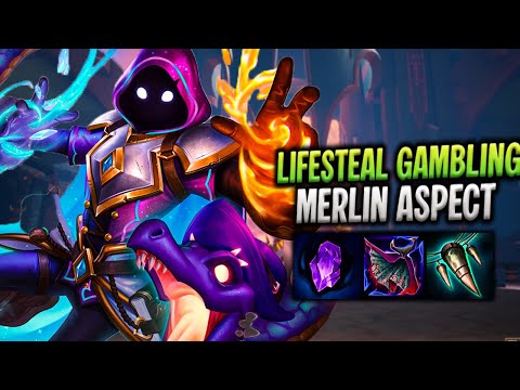 Sustaining my Addiction Lifesteal Gambling Merlin Build