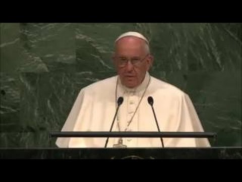 POPE ADDRESSES UN IN HIS OWN NAME: JESUS WARNED ANTICHRIST WILL DO THE SAME