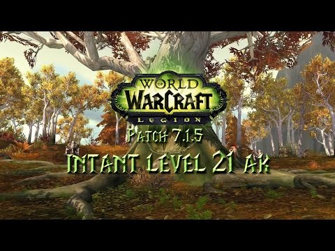 Instant Level 21 Artifact Knowledge | WORLD OF WARCRAFT Patch 7.1.5
