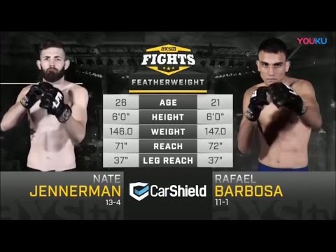 Rafael Barbosa vs Nate Jennerman full fight