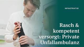 Private Unfallambulanz in der Privatklinik Wehrle-Diakonissen