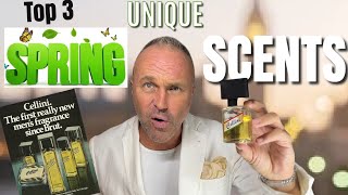 TOP 3 UNIQUE SPRING FRAGRANCES FOR MEN