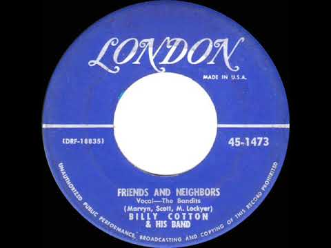 1954 Billy Cotton - Friends And Neighbors