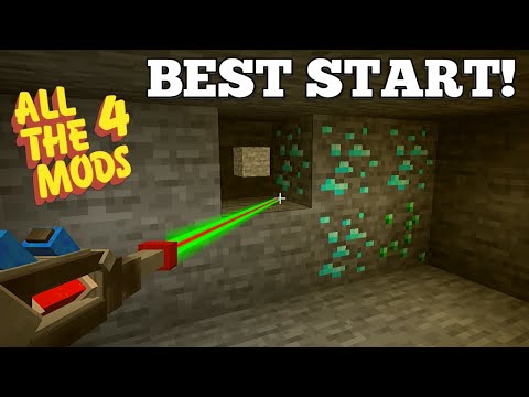 All The Mods 4 Best Start! Tutorial Let's-Play!