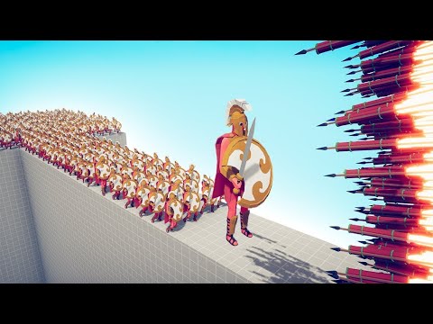 100x SPARTANS + GIANT vs EVERY GOD - TABS | Totally Accurate Battle Simulator 2023