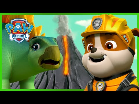 🔴 PAW Patrol Save Dinosaurs from a Volcano and more episodes! | Cartoons for Kids Live Stream!