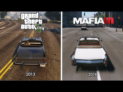 Mafia 3 definitive edition vs GTA V  - physics and details