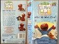 Sesame Street Elmo S World Wake Up With Elmo Australian VHS