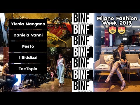 BINF FASHION SHOW // Backstage + Runway #MFW Febbraio 2019