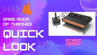 Quick Look - Atari 2600+ (Plus) Review / Unboxing / Testing #atari #atari2600 #console #retro