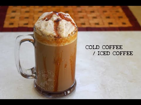 Refreshing drink - cold coffee/ iced coffee - ഐസ് കോഫി Video