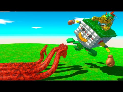BOWSER JR vs EVERY UNIT! - Animal Revolt Battle Simulator
