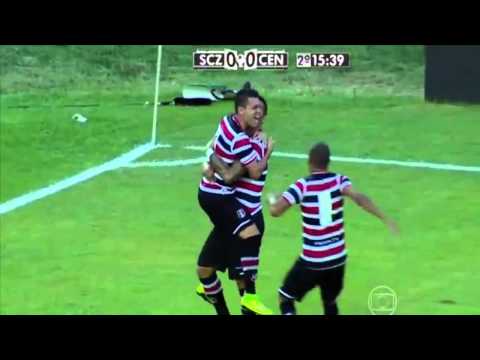 Gol, Santa Cruz 1x0 Central - PE2015 - JrEsportes