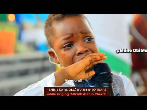 3yrs old boy made the church cry as he burst into tears while singing ''Above all powers'| SHINE