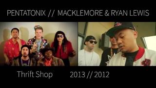 Thrift Shop - Pentatonix (Macklemore and Ryan Lewis cover) (Side By Side)