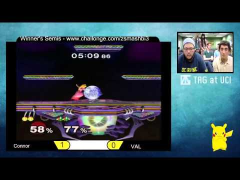 ZSBW 3 Winner's Semis - Connor (Peach,Fox) vs Victor Abdul Latif (Falco) - SSBM