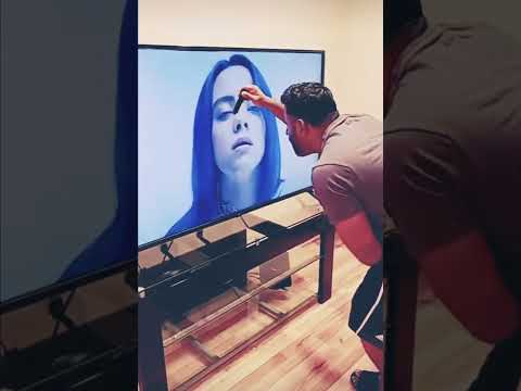 Billie Eilish💚🖤#tears#black ink#