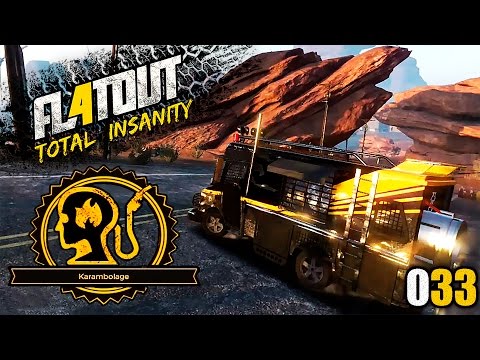 Flatout 4 Total Insanity [033] Karambolage Horror [Deutsch] Let's Play Flatout 4
